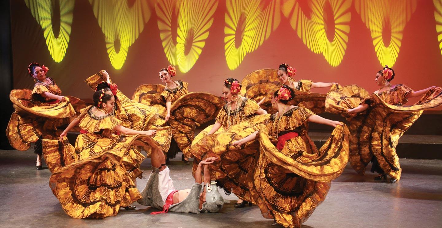 芭蕾舞Folclórico国家芭蕾舞México -芭蕾舞德西尔维娅洛萨诺