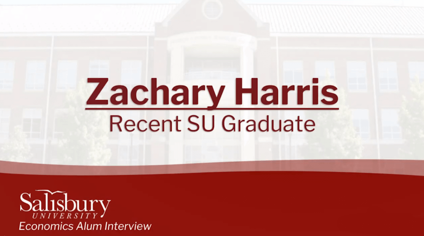 Zachary Harris, triple major in Economics, History, International Studies (BA), Class of 2025