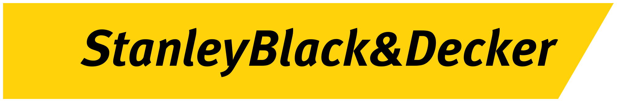 Stanley Black & Decker logo - Links to Stanley Black & Decker
