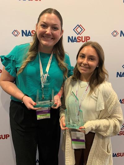 Emily Ellis, of Sykesville MD, and Claudia Reynolds, of Elkton, MD