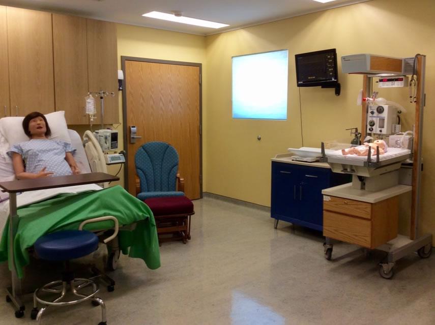 Inside look at  Labor Delivery Recovery Postpartum (LDRP) Simulation Suite