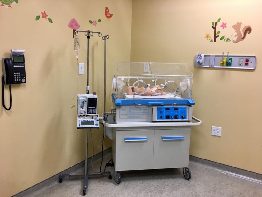 Inside the Neonatal Intensive Care Unit (NICU) Simulation Suite