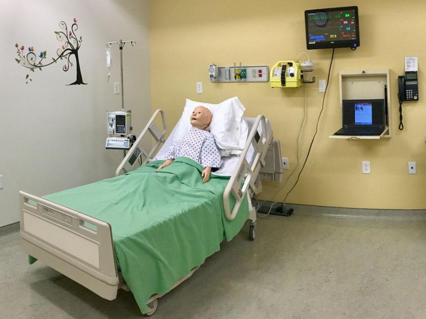 Inside the Pediatric Simulation Suite