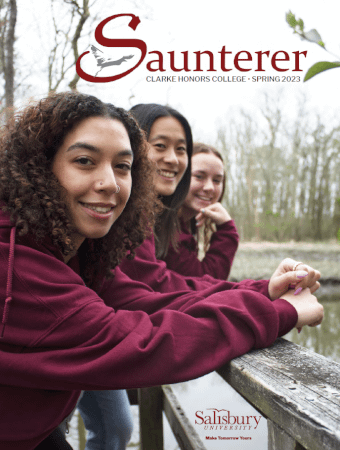 The Saunterer Spring 2023 cover