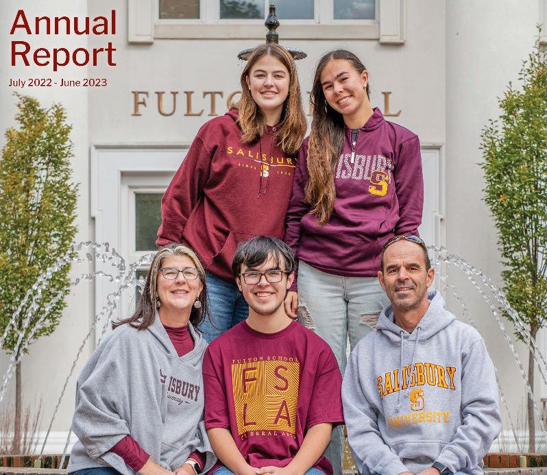 Fulton Annual Report Sociology page