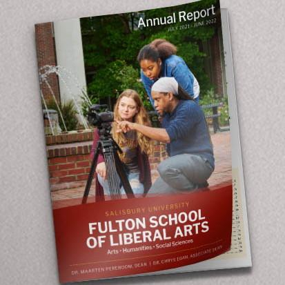 Fulton Annual Report Art Department Cover