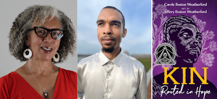 What Storm, What Thunde novel cover and author photo
