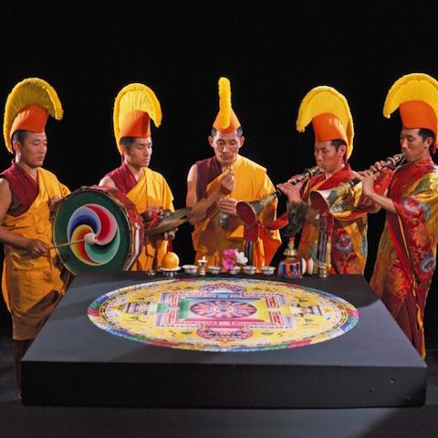 Tibetan Monks and the Mandala