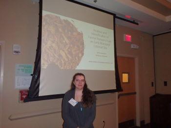 Salisbury Student gives a presentation