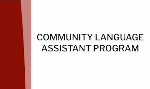Community Language Assistant (CLA) Program