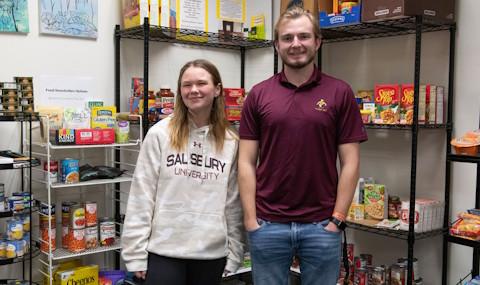 Food for the flock students