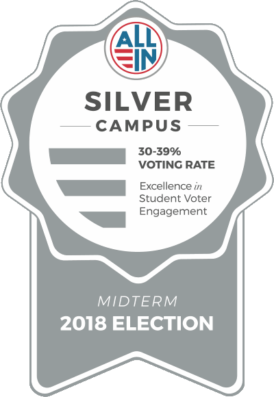 Silver Campus Voting Award