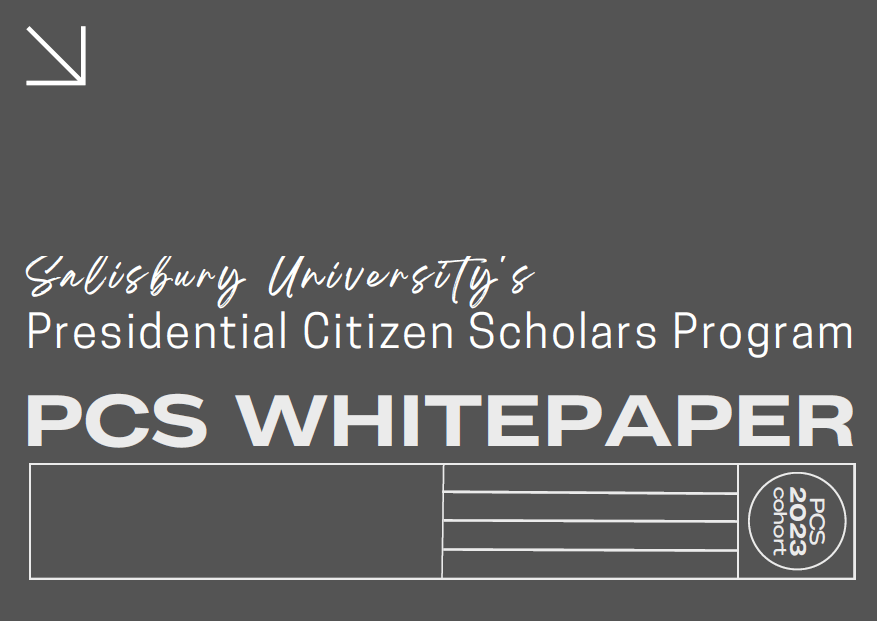 Presidential Citizen Scholars Program whitepaper Cover