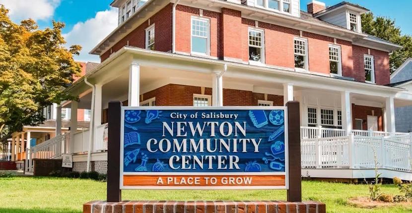 Newton Community Center from the outside