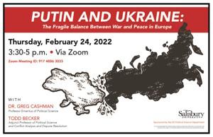 Putin and Ukraine: The Fragile Balance Between War and Peace in Europe Flyer