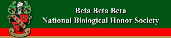 beta beta beta - national biological honor society