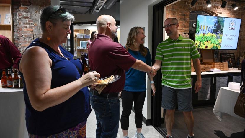 Faculty at Meet and Greet