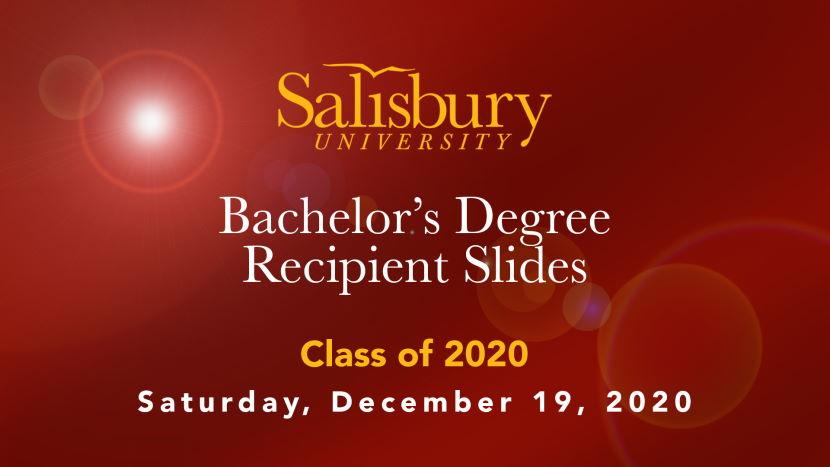 SU Class of 2020 Slideshow: Bachelor’s Degree Recipients Cover