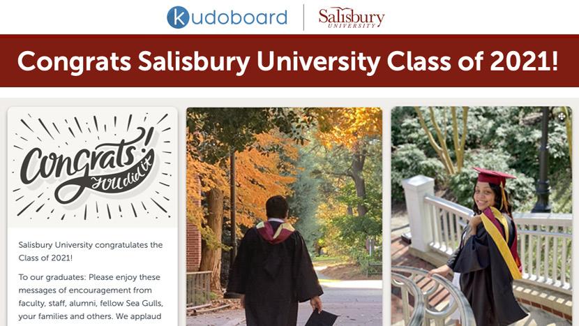 SU’s Kudoboard for the Fall 2021 Commencement!
