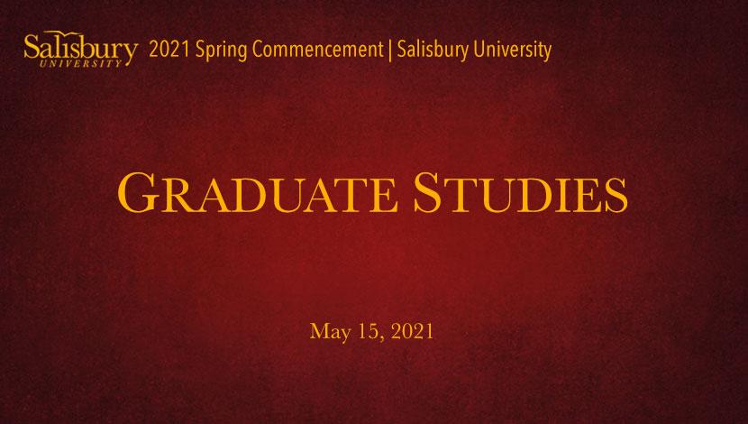 Graduate Commencement Banner