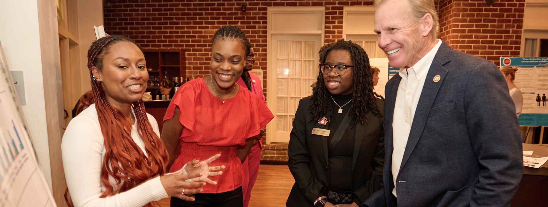 Student Presenting at Posters on the Bay Conference