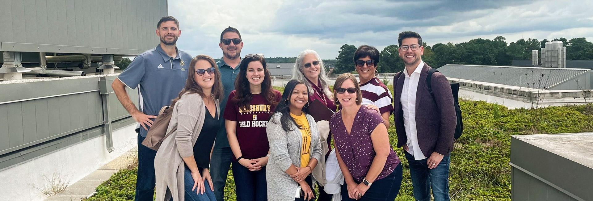 Group of SU employees at professional development event