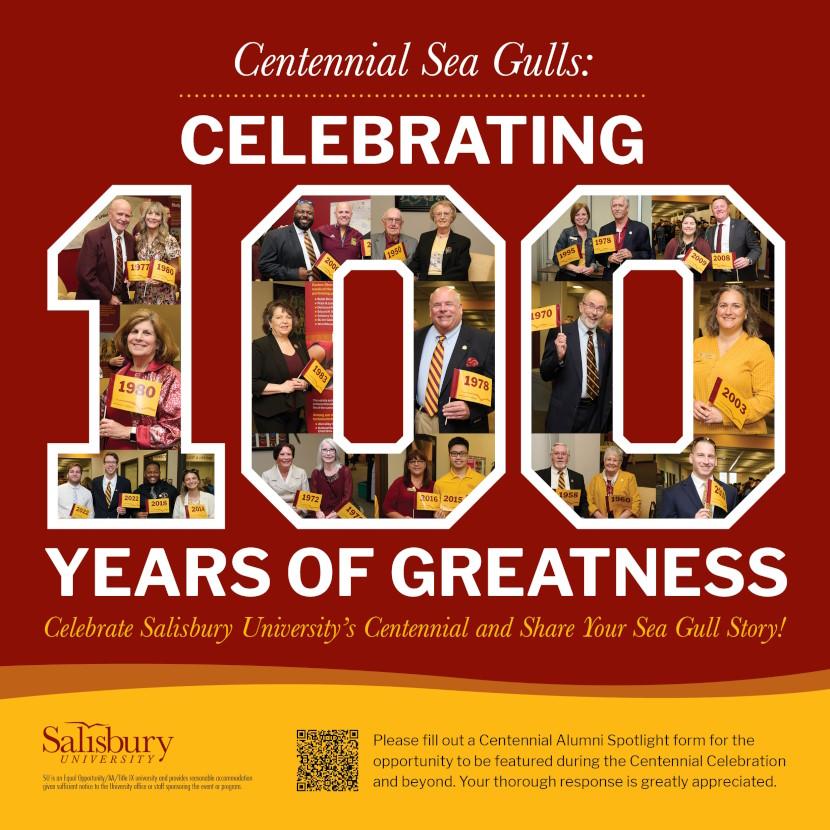 Centennial Sea Gulls: 100 Years, 100 Alumni