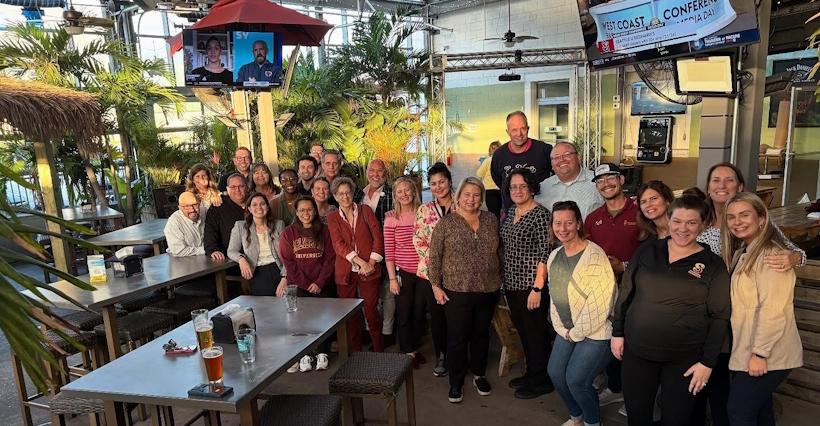 Staff Senate text with Sammy the Seagull