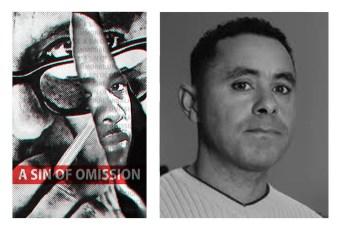 Meet the Artist Pierre Bowins, Exhibition: A Sin of Omission flyer