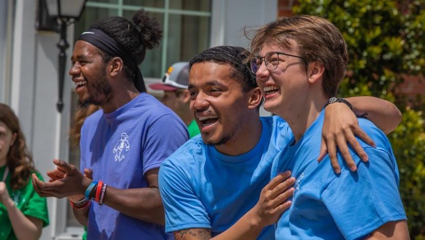 Students celebrate