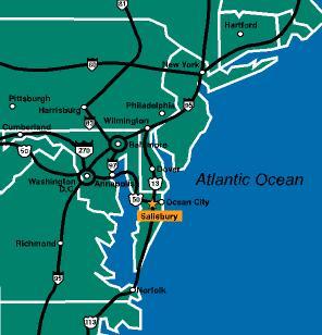 map of the eastern shore of maryland