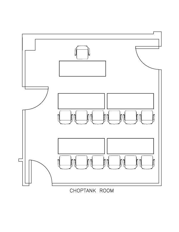 layout of classroom number 1. maximum number of people 12