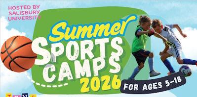Sports Camps Summer 2025 Graphic