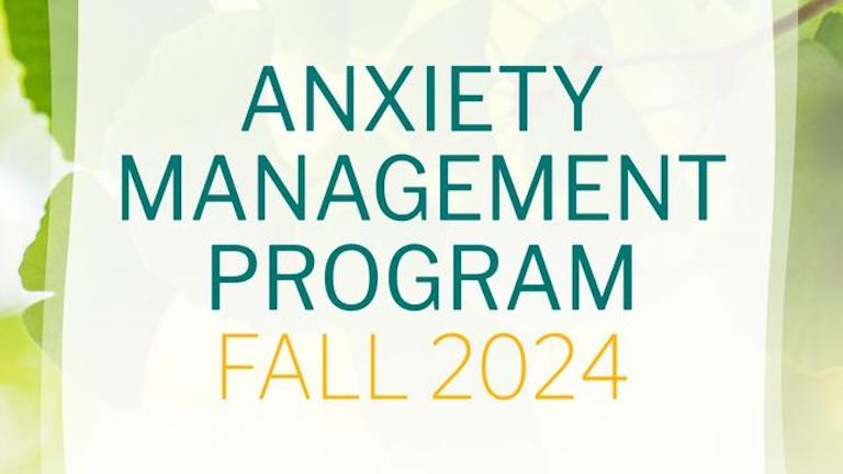 Anxiety Management Group