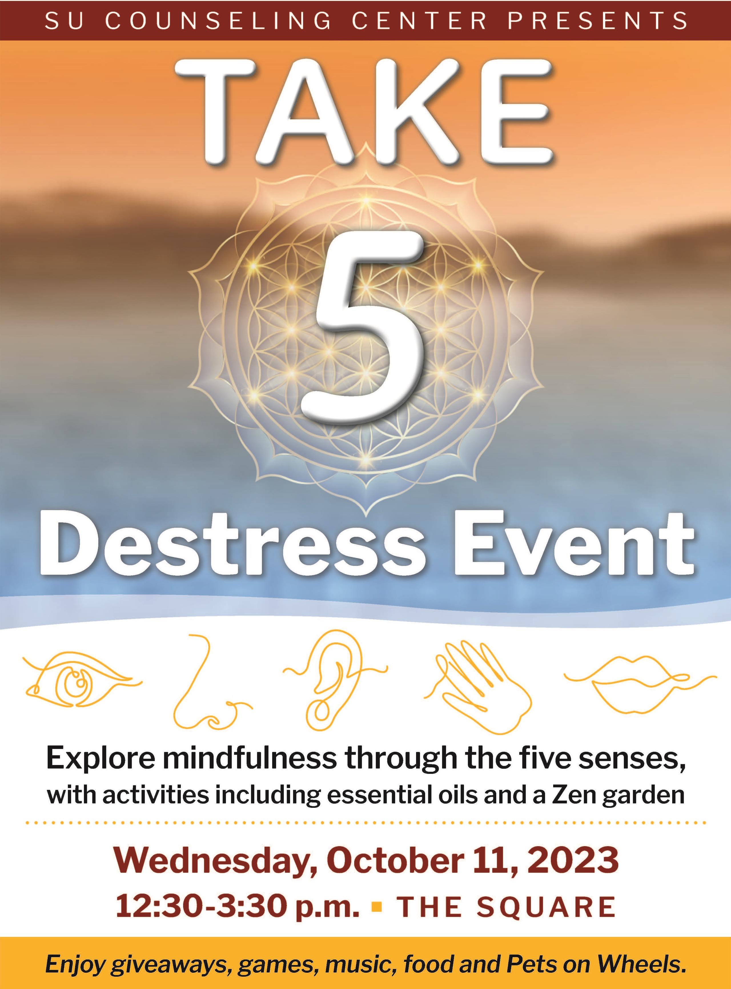 Take 5 Event Poster Cover