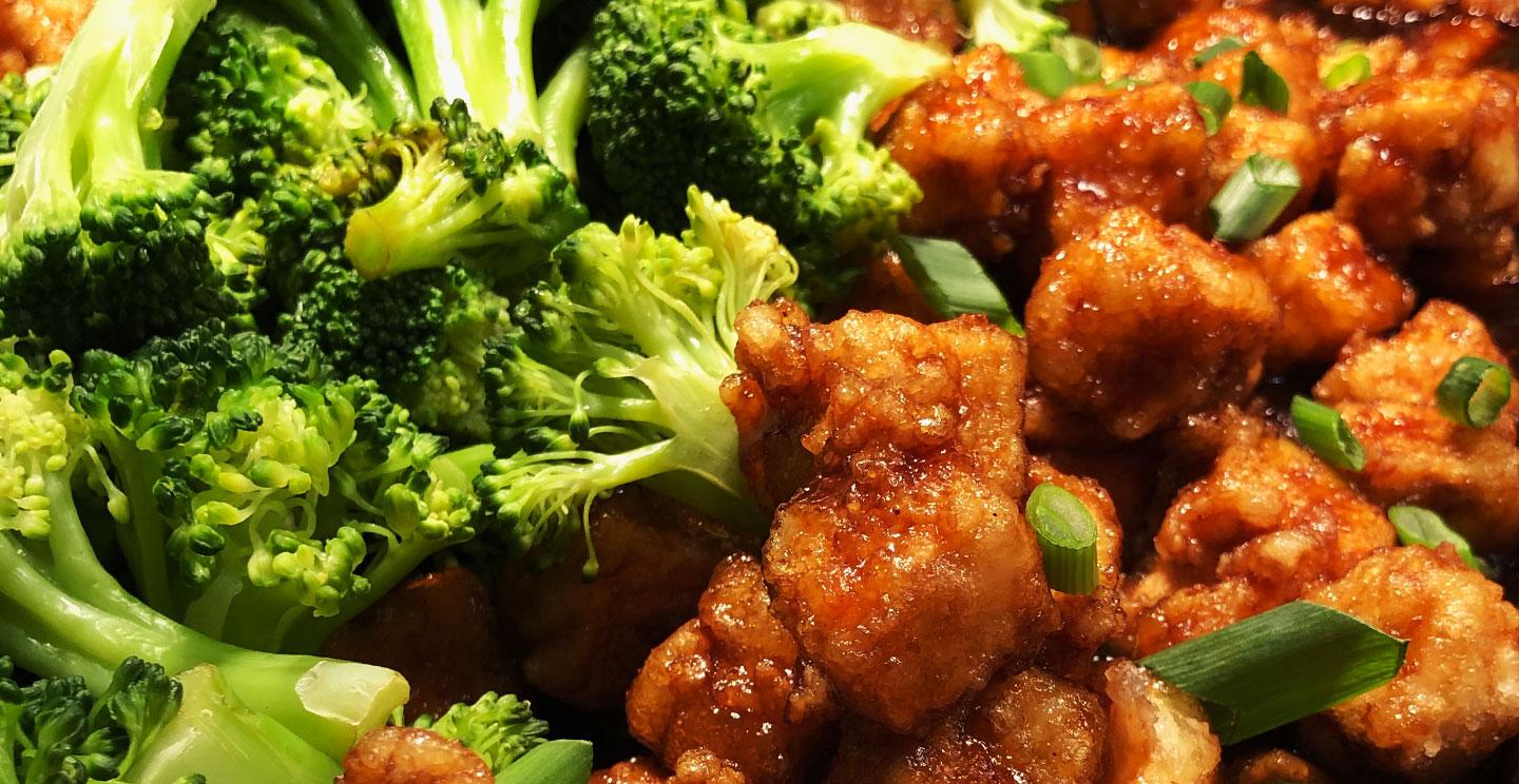 Asian style chicken and broccoli