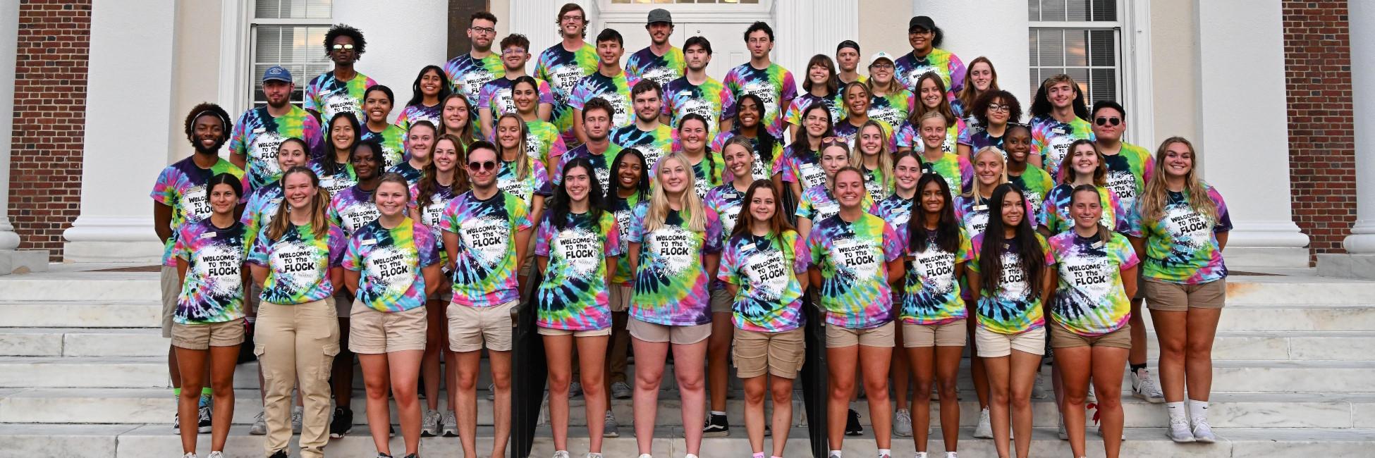 Orientation leaders group photo