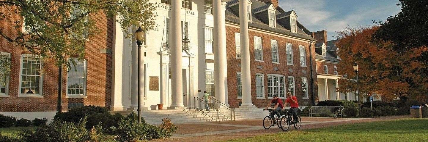 Front Entrance to Holloway Hall