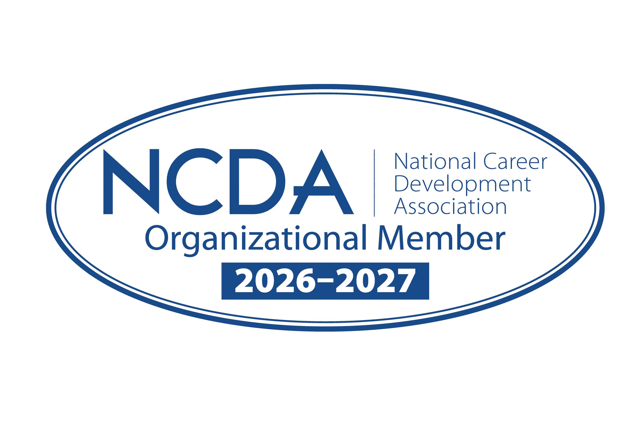 Organizational Member of the NCDA (National Career Development Association) for 2026-2027