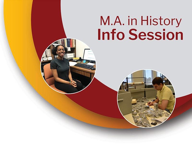 M.A. History Info Session (March 17)