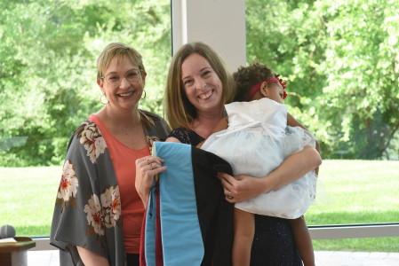 Jenny McFadden at graduation