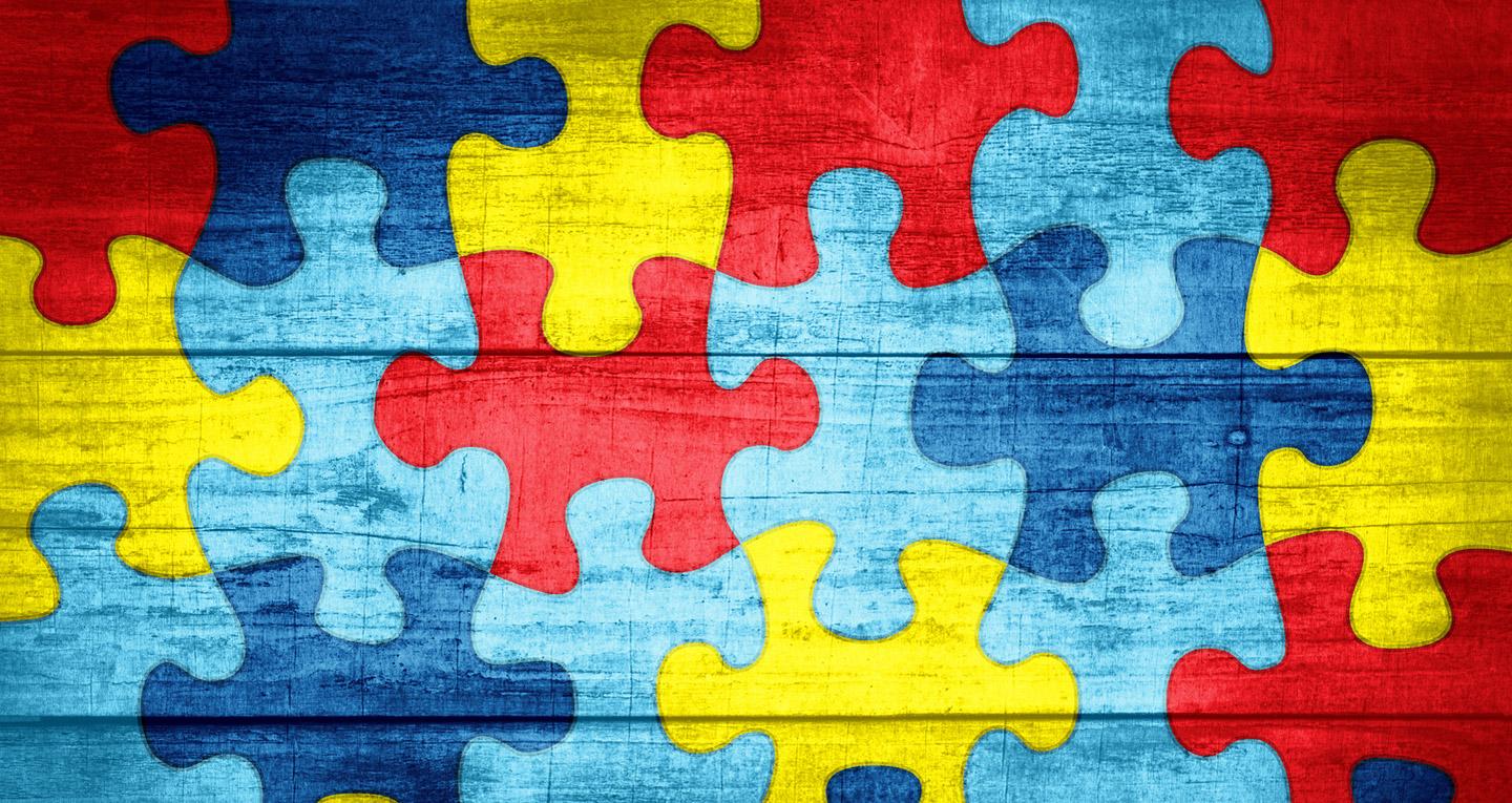 autism awareness puzzle pieces