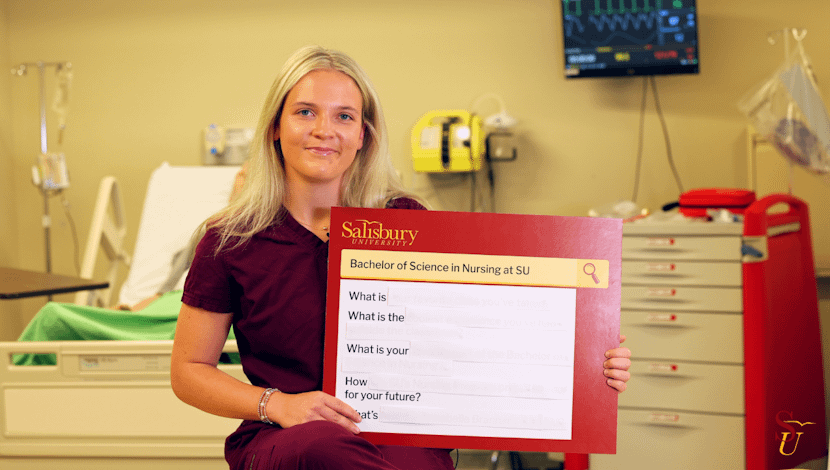 Why I Chose Nursing at Salisbury University | Student Q&A with Annabelle Branham