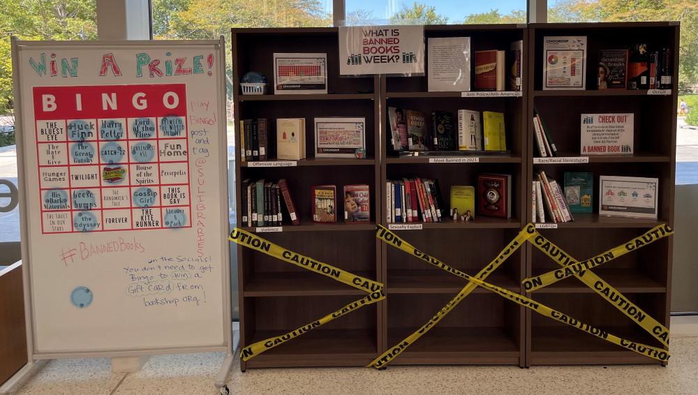 Banned Books Week Bookshelf