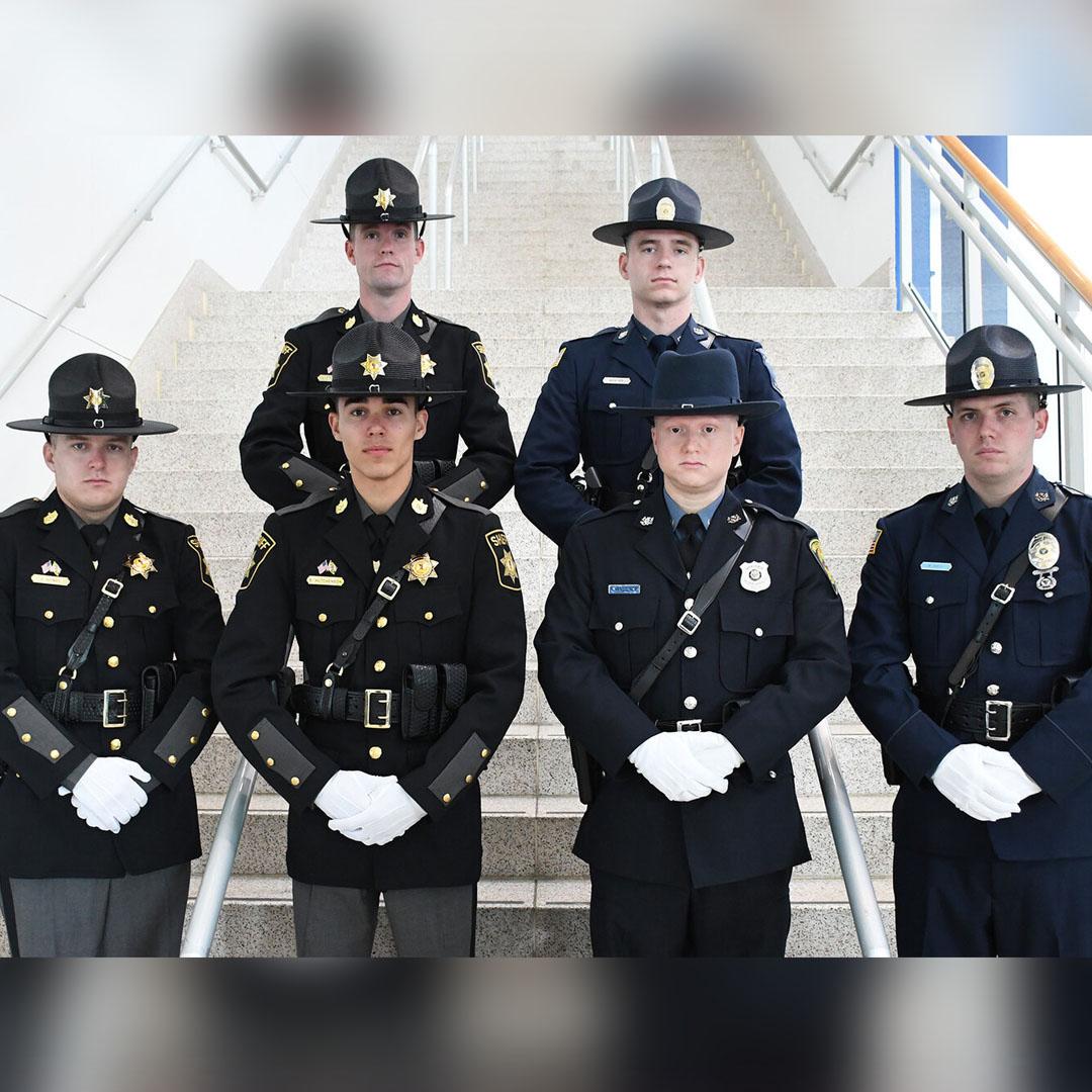 Eastern Shore Criminal Justice Academy graduating class