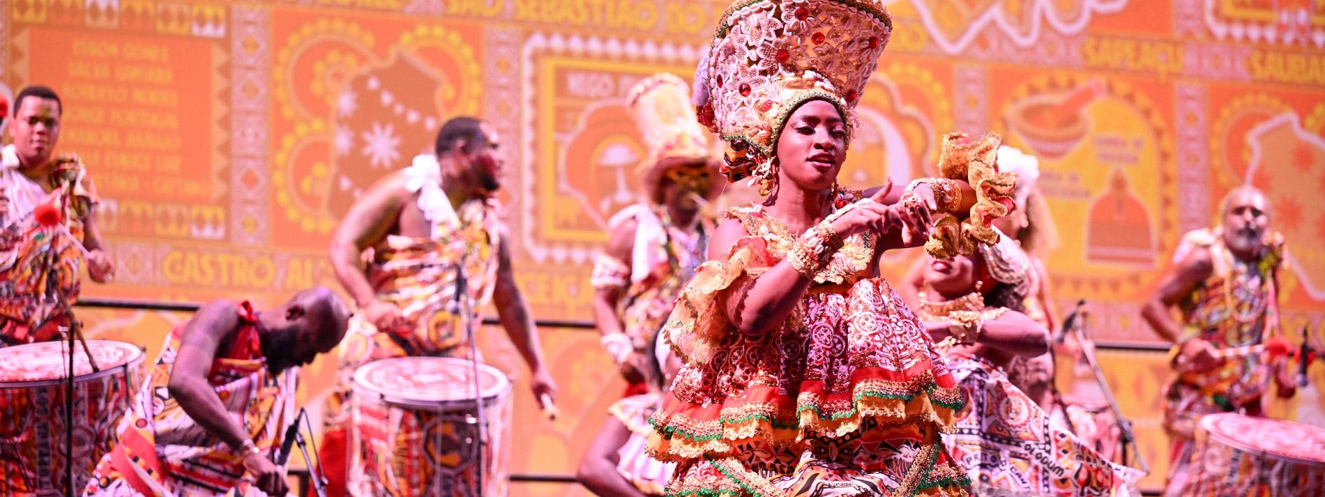 African dance group