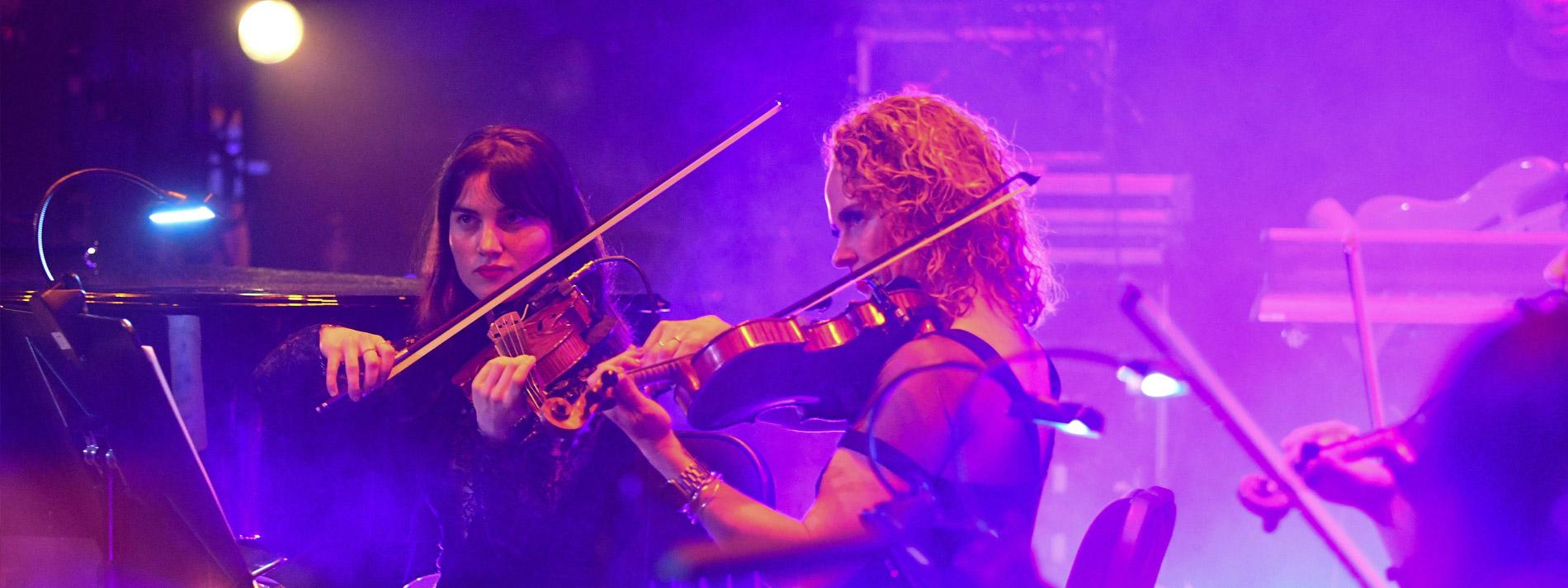 Student violinists