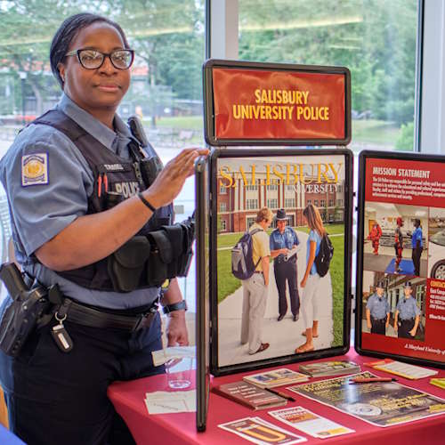 Police at fair