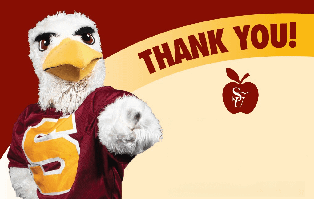 Sammy Sea Gull says thanks!